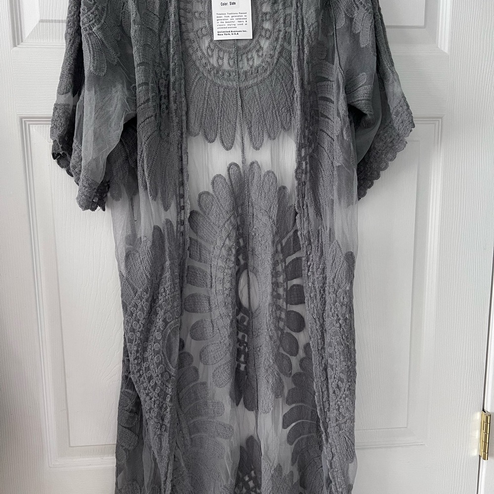 Rebellion Crochet Lace Cardigan